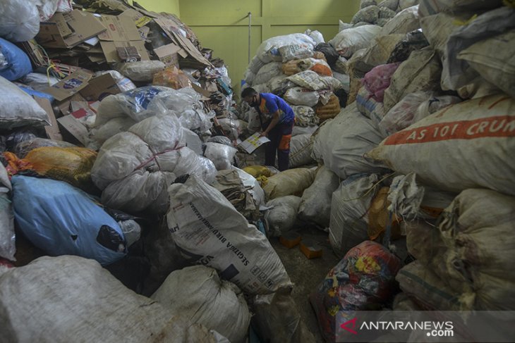 Pengolahan bank sampah Ciamis 