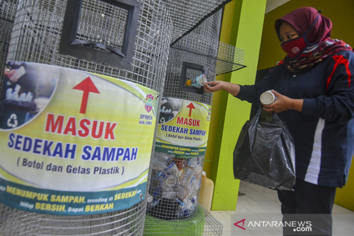 Pengolahan bank sampah Ciamis 