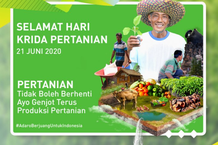 Ayo, genjot terus produksi pertanian