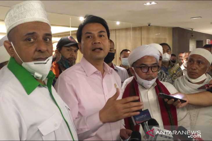 Temui pendemo RUU HIP, Azis Syamsuddin sampaikan 3 komitmen DPR