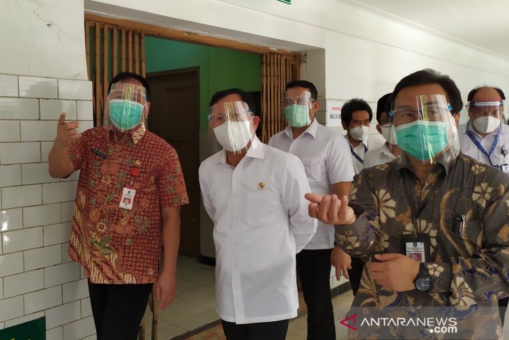 Menkes puji Pemprov Jatim pisahkan pasien COVID-19 berdasarkan gejala klinis