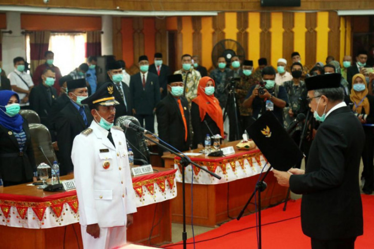 Ini kata Plt Gubernur Aceh, saat Lantik Bupati Aceh Selatan