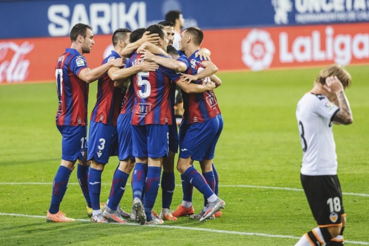 Liga Spanyol, Valencia tersungkur di markas Eibar gara-gara gol bunuh diri