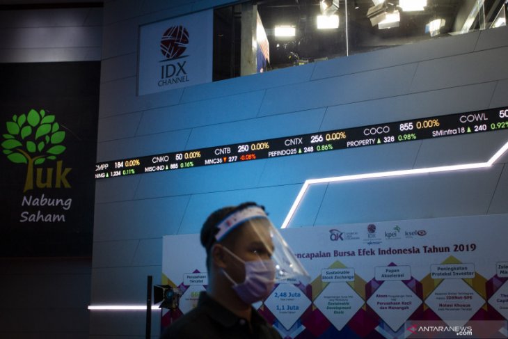 IHSG Selasa dibuka naik 3,84 poin