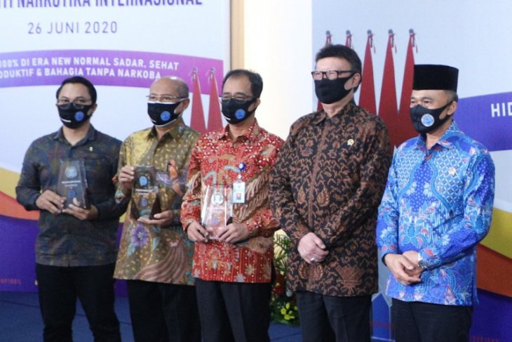 Universitas Pancasila raih penghargaan BNN pada peringatan HANI 2020