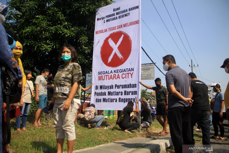 Tolak akses jalan masuk rencana pembangunan perumahan