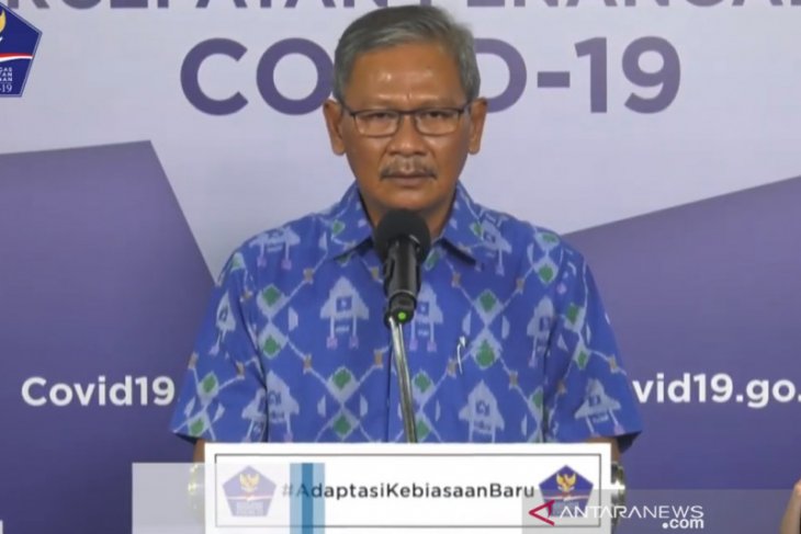 Pasien sembuh COVID-19 bertambah 576 menjadi 21.909 orang