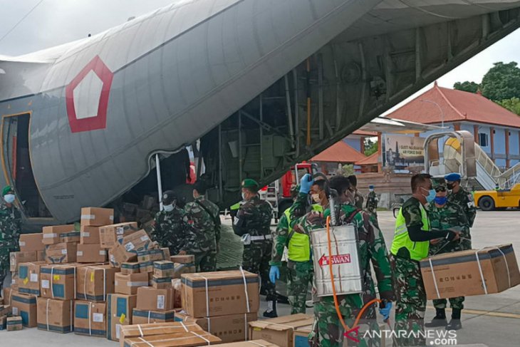 Pemprov Bali terima bantuan alat kesehatan COVID-19 dari Gugus Tugas Nasional