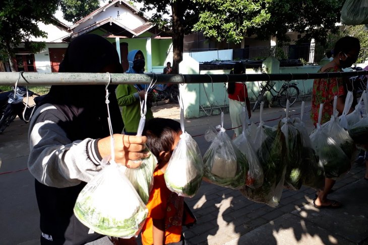 Bantuan Sayur di Tengah Pandemi COVID-19