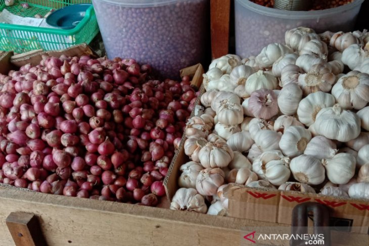 Harga bawang di pasar tradisional Ambon turun