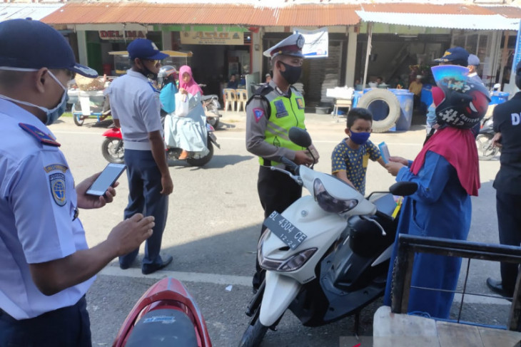 Dishub Abdya tertibkan pelanggar rambu lalulintas