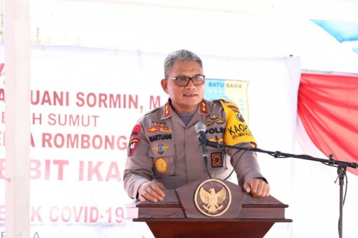 Kapolda Sumut Martuani Sormin ajak kades sosialisasi penerapan tatanan normal baru