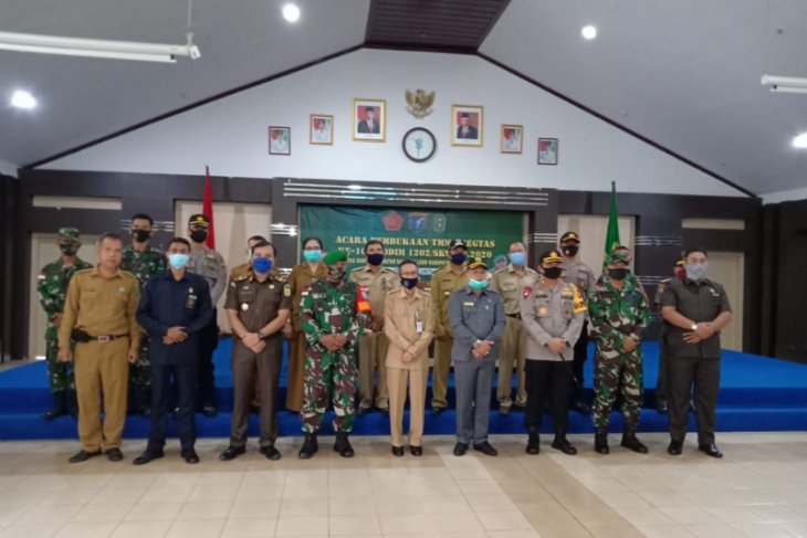 Pembukaan TMMD ke-108 tahun 2020 Kodim 1202/SKW