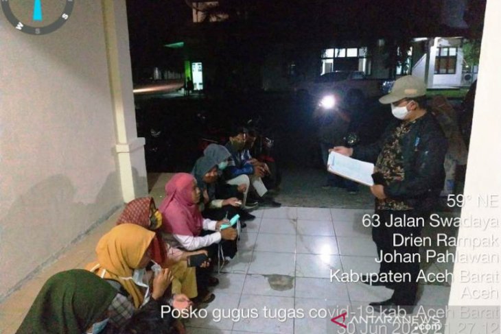 Diduga langgar syariat Islam dan protokol kesehatan, sembilan pekerja asal Sumut dipulangkan dari Aceh Barat