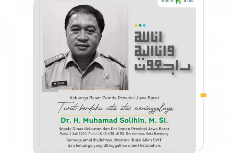 Kadis Kelautan Jabar M Solihin meninggal, Gubernur: Beliau sosok ASN terbaik