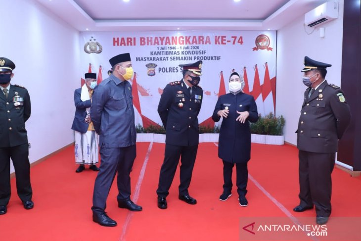 Hari Bhayangkara ke 74, Bupati Serang apresiasi Polri ciptakan kondusifitas