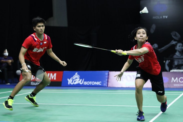 Pasangan Adnan/Mychelle atasi Ghifari/Angelica kantongi kemenangan pertama