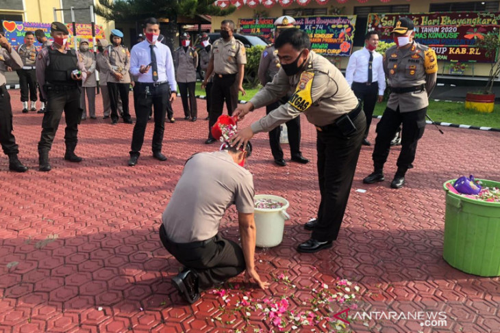31 personel Polres Rejang Lebong naik pangkat