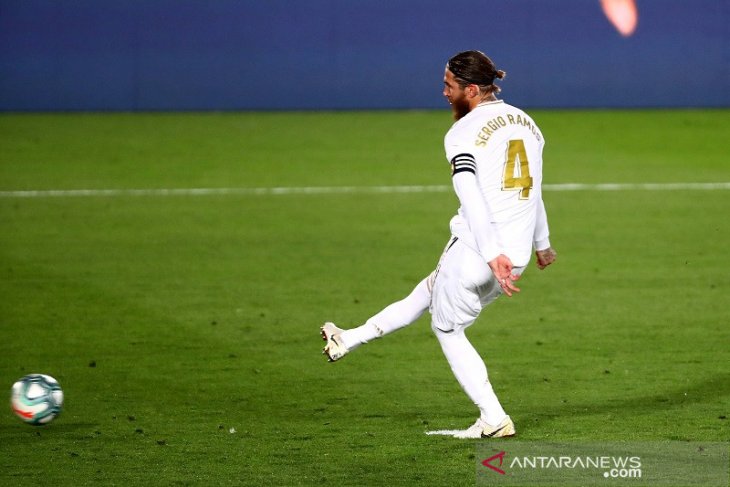 Liga Spanyol: Real Madrid mantap puncaki klasemen berkat penalti Ramos