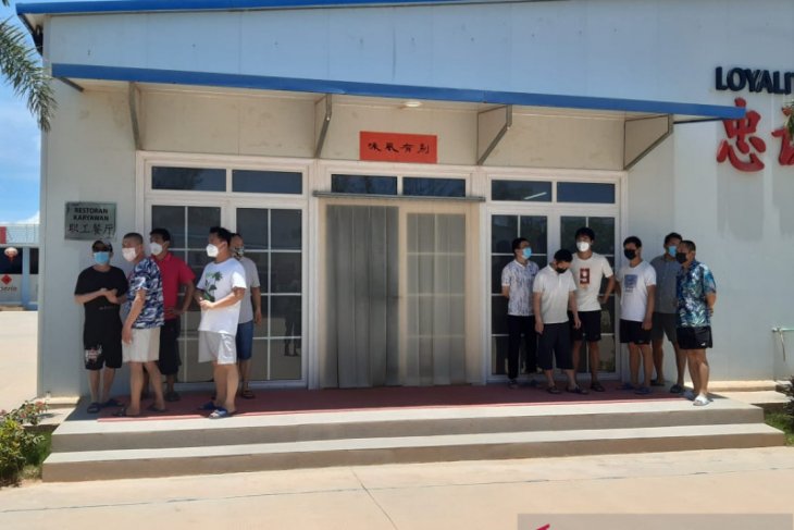 300 orang TKA asal China dapat jaminan bebas COVID-19 dari PT BAI