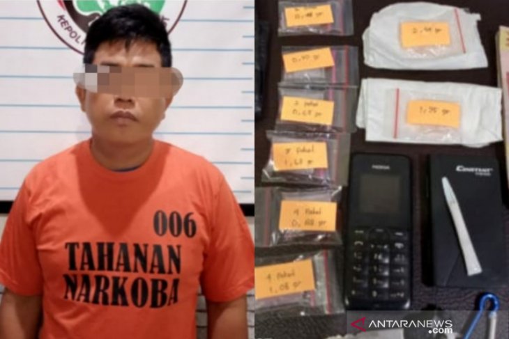 Polres HST dapati puluhan paket sabu di rumah warga Mualimin