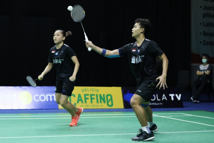 Akbar/Winny tantang Praveen/Melati dalam final turnamen internal PBSI