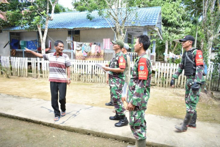Dansatgas hadir langsung di tengah warga dilokasi TMMD ke-108