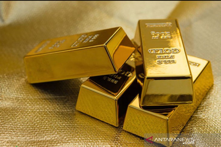 Emas naik, hentikan kerugian empat hari beruntun