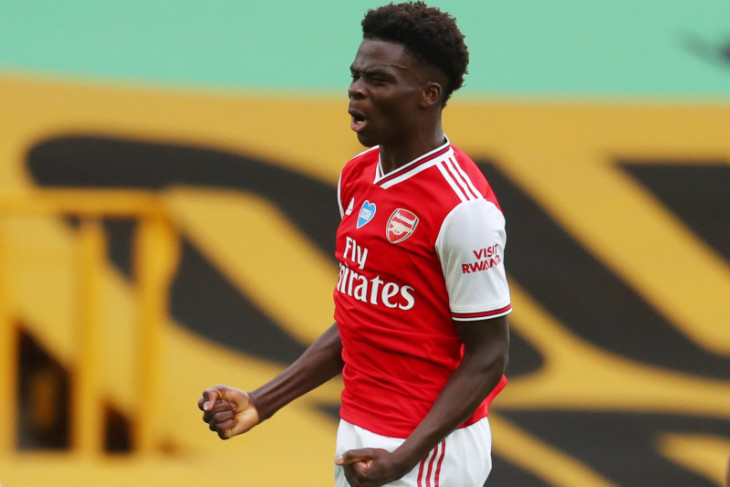 Gol pertamanya untuk Arsenal dikenang selamanya oleh Bukayo Saka