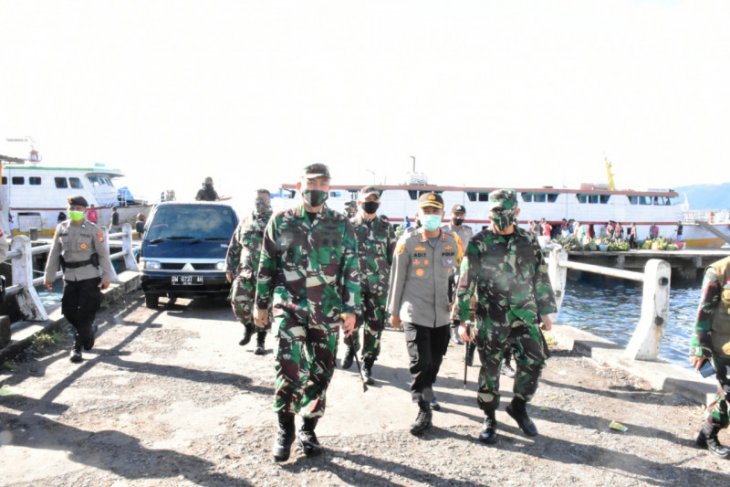 Korem 152Babullah edukasi masyarakat patuhi protokol kesehatan