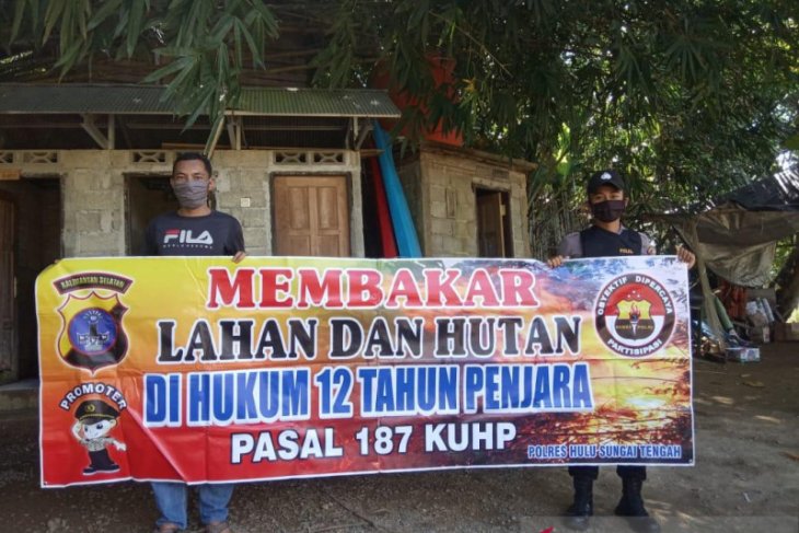 Polsek Limpasu galakkan sosialisasi cegah karhutla