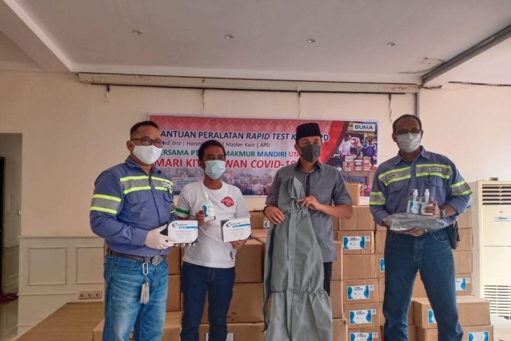 Tanah Bumbu terima bantuan APD percepat tangani kasus corona