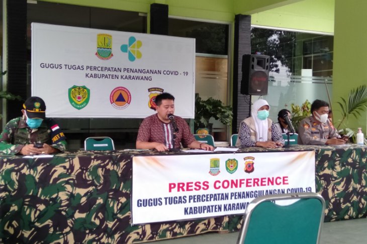 Ada enam kecamatan di Karawang masuk zona hitam penyebaran COVID-19