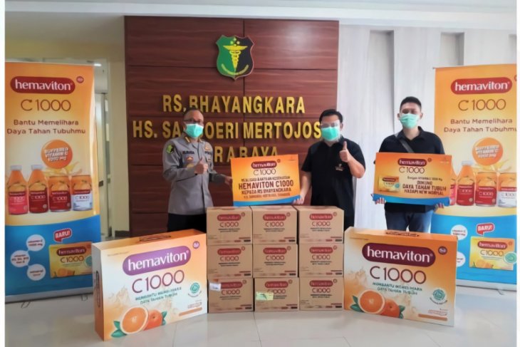 Sambut Hari Bhayangkara, Hemaviton donasikan dua Rumah Sakit Bhayangkara