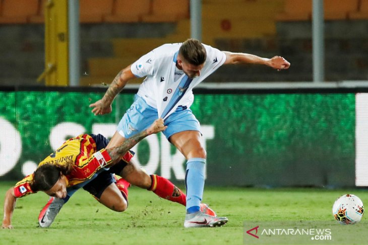 Lazio tersungkur 1-2 di markas Lecce