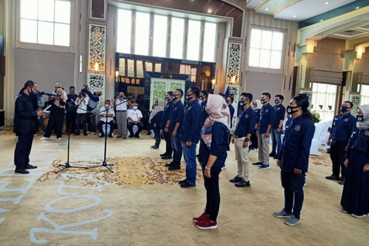Pelantikan PWI Pokja Kota Jambi banjir ucapan selamat