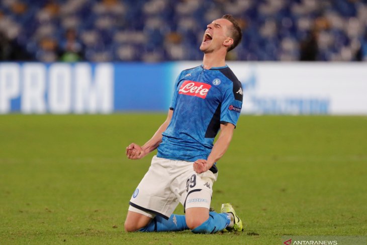 Drama empat gol tersaji saat Napoli menjamu AC Milan