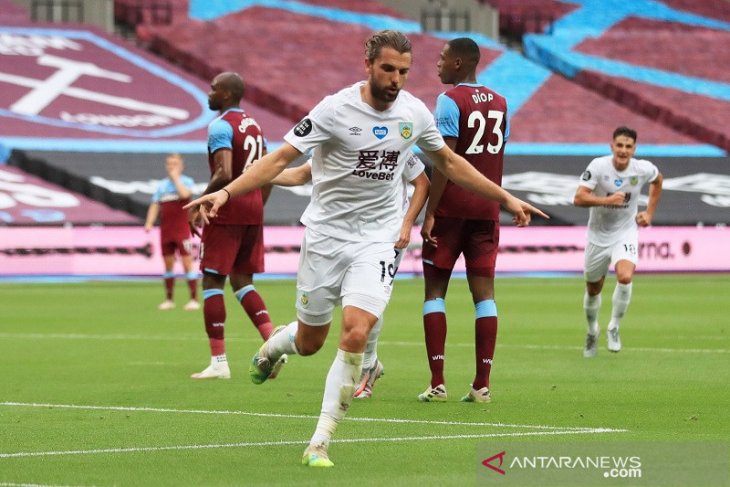 Burnley jaga peluang ke Eropa selepas tundukan West Ham