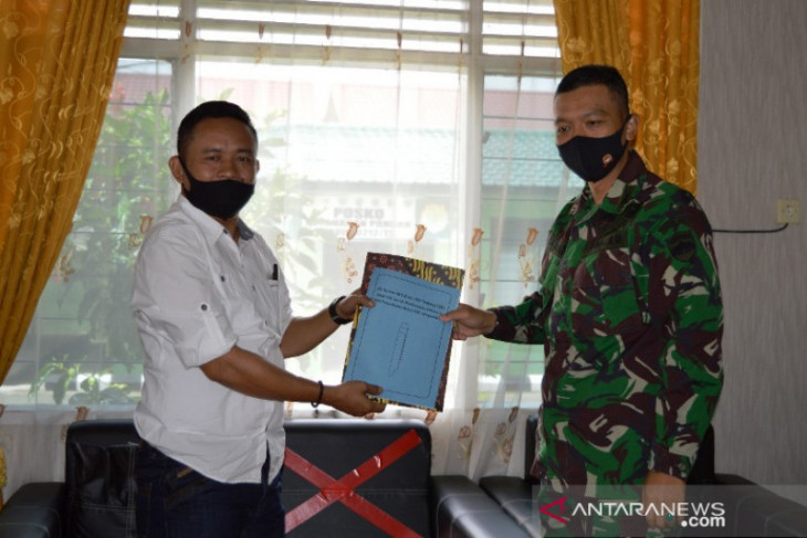 Dandim 0212/TS harap wartawan dibawah PWI dapat menjadi penyeimbang berita
