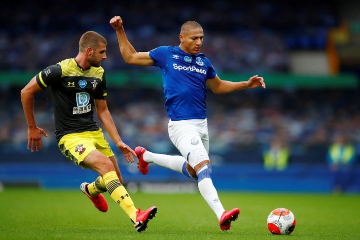 Everton, Southampton berbagi poin di Goodison Park setelah imbang 1-1