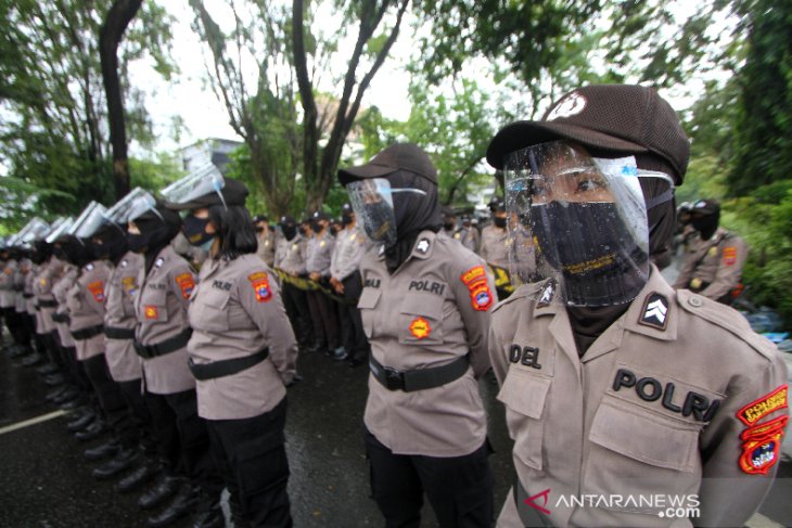 Pengamanan Aksi Tolak RUU HIP