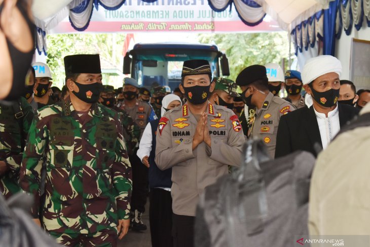 Kunjungan kerja Panglima TNI dan Kapolri di Madiun 