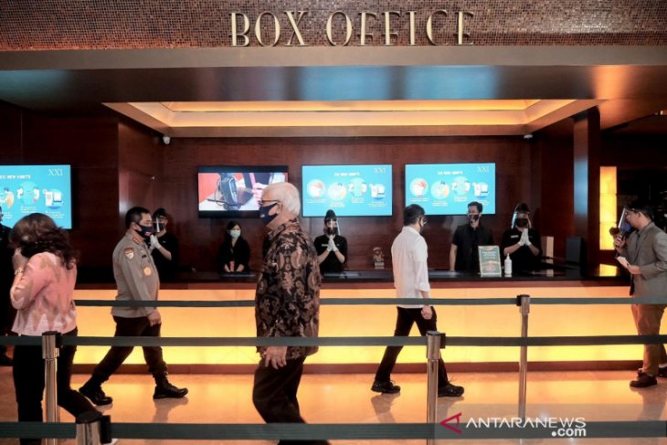 Menparekraf Wishnutama pastikan bioskop terapkan protokol kesehatan