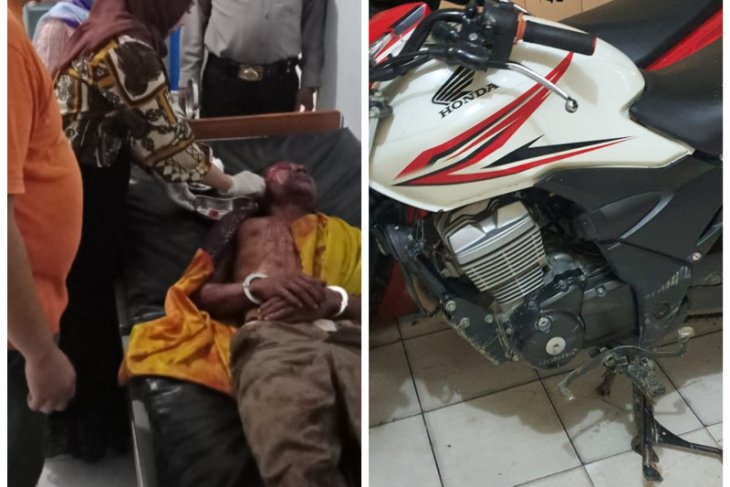Polisi Stabat Langkat amankan pelaku pencurian sepeda motor setelah diamuk massa