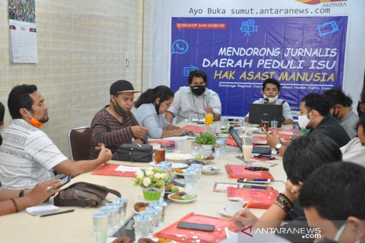 Kontras Sumut gandeng Kantor Berita Antara latih jurnalis