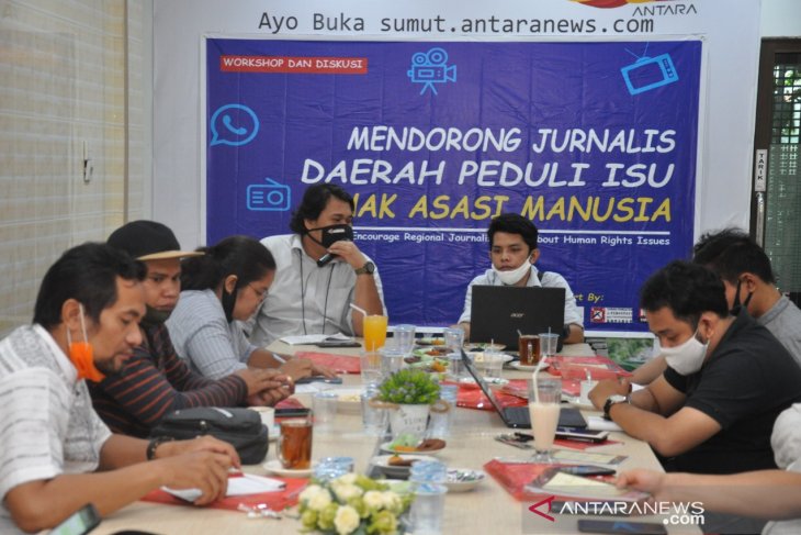 Kontras Sumut gandeng Kantor Berita Antara latih jurnalis