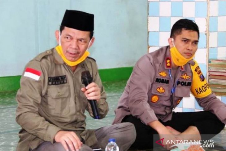 Masjid Jami' Babul Hasanah Sayur Matinggi dapat bantuan peralatan kesehatan dari GTPP COVID-19 Tapsel