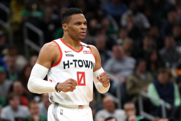 Guard Houston Rockets, Westbrook positif terpapar virus corona