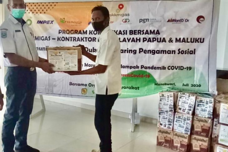 Tenaga medis dan jurnalis di Manokwari dapat JPS SKK Migas Pamalu