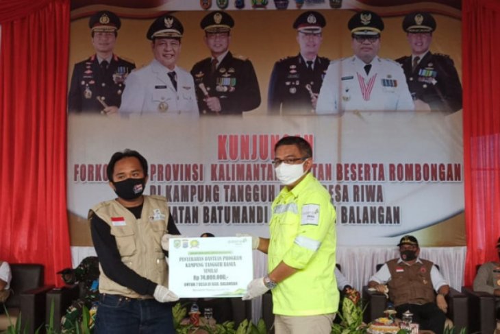 Balangan Coal bantu fasilitas pendukung Kampung Tangguh Banua